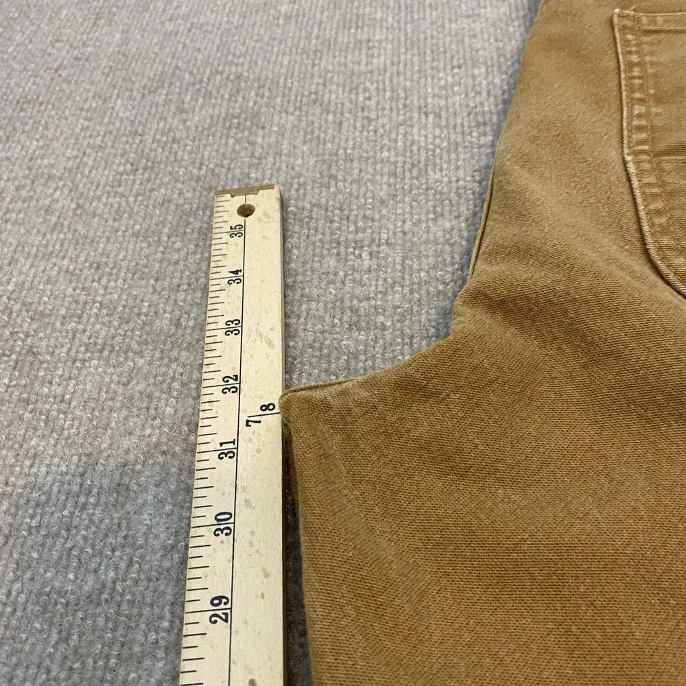 Carhartt Double Knee Pants Mens 33 Fits 32x32 Relaxed Faded Grunge Distressed - Picture 10 of 12